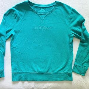 Life Is Good Crewneck